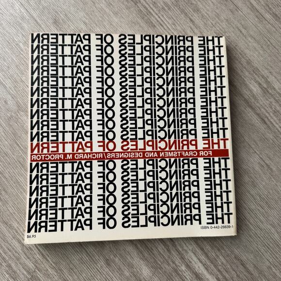 Principles Pattern Craftsmen Designers Richard Proctor 1969 Design Theory Book - Picture 2 of 7